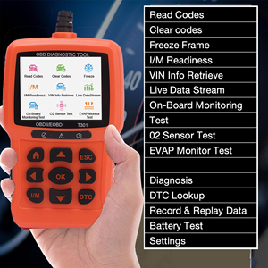 扫描仪读码器自动彩色屏幕OBDII诊断工具汽车清除故障检测器<span class=keywords><strong>OBD</strong></span> OBD2 <span class=keywords><strong>OBD</strong></span> <span class=keywords><strong>II</strong></span>汽车诊断工具 - Product Image 1