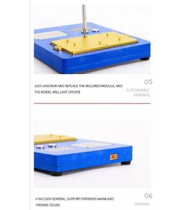 WYLIE K85 plate-forme de préchauffage pour <span class=keywords><strong>iPhone</strong></span> X/<span class=keywords><strong>XS</strong></span>/<span class=keywords><strong>MAX</strong></span>/11 PRO <span class=keywords><strong>MAX</strong></span> 12 12 Pro <span class=keywords><strong>carte</strong></span> mère couche centrale visage ID point projecteur réparation - Product Image 2