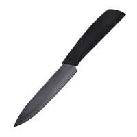 Ensemble de couteaux de cuisine en céramique noire personnalisable de 5 pouces du fabricant chinois Prix en acier inoxydable À ne pas manquer