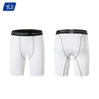 YLS Sports Leggings Hommes Compression Shorts Workout Baselayer Collants pour Hommes