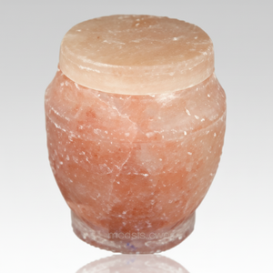 Vente en gros d'urnes en sel gemme de l'Himalaya biodégradables et écologiques Fournitures funéraires à faible coût dans des styles européens et américains pour adultes - Product Image 1