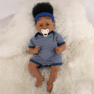 ตุ๊กตาของเล่น<span class=keywords><strong>23</strong></span>นิ้ว Bebe Reborn ตุ๊กตาเด็ก,ตุ๊กตาเด็กทำจากซิลิโคนเหมือนจริง - Product Image 3