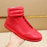 Sneakers rétro de luxe en cuir de vache véritable et peau de mouton, légères, antidérapantes, confortables, à lacets, chaussures d'entraînement