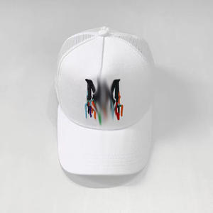 <span class=keywords><strong>Gorras</strong></span> de Béisbol Estilo Urbano al por Mayor, Gorra Trucker con Logotipo Bordado Personalizado y Malla Trasera para Protección Solar - Product Image 5