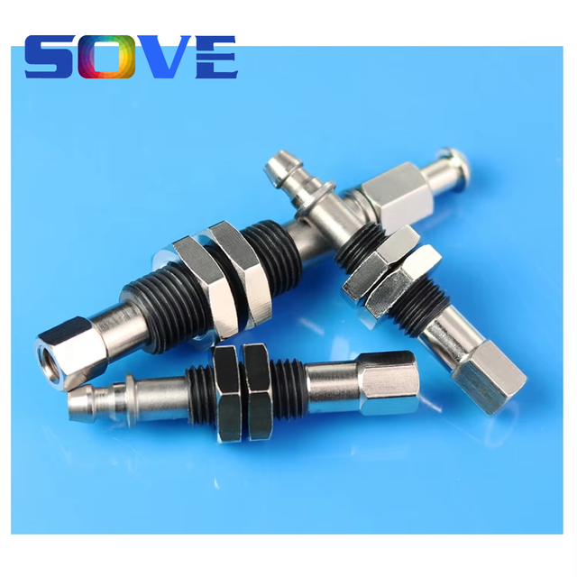 EOAT Cushion Fitting Suction Rod Stainless Steel Pneumatic Parts Internal Spring Type Vacuum Suction Cup