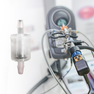 Nhựa Nhỏ Không Trở Lại Van Không Khí Chất Lỏng Nhựa Conector Zone1/4 "Một Cách Kiểm Tra Van Fkm Mùa Xuân Kiểm Tra Van - Product Image 2