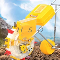 Semoir manuel multifonctionnel pour arachides et maïs, avec fertiliseur, capacité 19 kg, équipement agricole de jardinage