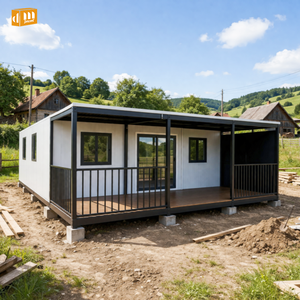 Maisons cottage préfabriquées modulaires de luxe de 20 et 40 pieds Appartements préfabriqués détachables extensibles de 2 chambres à coucher fabriqués à partir de conteneurs - Product Image 5