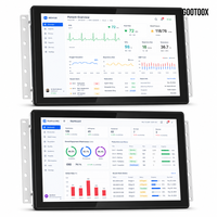 Pantalla de Información para Hospitales con Sistema Android Todo en Uno, Montaje Empotrado, 7/10.1/15.6/21.5 Pulgadas, RK3562 RK3568, Almacenamiento de Energía de Batería