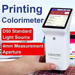 LS372 4mm diyafram dokunmatik ekran kolorimetre APP kontrol CIE LAB renk farkı ölçer baskı kağıt ambalaj için - Product Image 2