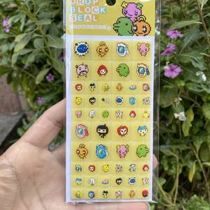 Autocollants carrés Power Girls Tamagotchis, motifs mignons de dessins animés et d'anime, pour périphériques - Product Image 6