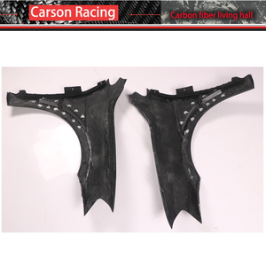 Per Volkswagen <span class=keywords><strong>Golf</strong></span> <span class=keywords><strong>7.5</strong></span> 2017-2019 Parafango di Ricambio Retrofit in Fibra di Carbonio Umida WET per MK7.5 GTi R, Adesivi per Prese d'Aria Laterali Parafango - Product Image 6