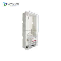 Boîtier de compteur triphasé LD930 housses de pluie plastique PC électricité électrique standard boîte de couverture de compteur