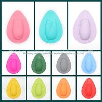 Dekorasi Dinding Ruang Tamu Stiker Dinding Kreatif Lucu Ukuran Kecil Praktis Warna Solid Rangkaian Bunga Pot Bunga