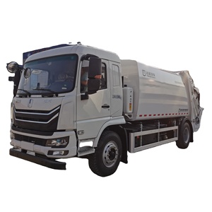 Nhà Máy Bán Tay Phải Lái Xe Geely Điện 12 Cm 10 Tấn Máy Nén Rác Xe Tải Diesel Hướng Dẫn Sử Dụng Mới Thu gom Chất Thải Từ chối - Product Image 1