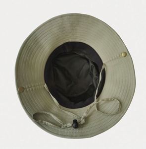 Chapeau de pêche d'été à large bord, protection solaire UV, pliable, pour la randonnée et le camping - Product Image 3