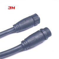 M16 2 3 4 5 6 8 pin IP67 cable de alimentación macho hembra enchufe LED conectores impermeables al aire libre