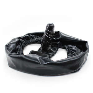 2024 nuevo diseño de cuero consolador portátil pene <span class=keywords><strong>Strapon</strong></span> para mujeres lesbianas juguetes sexuales para Mujeres Hombres parejas - Product Image 5