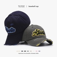 Casquette de baseball 6 panneaux brodée de haute qualité, style snapback, sportive et formelle, 100 % coton, unisexe, vente en gros