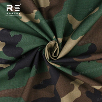 Uniforme tactique US M81 camouflage Woodland en NYCO 50/50 Rip-Stop, nylon et coton imprimés, imperméable, IRR, pour costume, sac de coussin