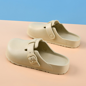 Women's <b>Summer</b> <b>Closed</b> <b>Toe</b> Platform <b>Sandals</b> White EVA Breathable Anti Odor Outdoor Flat <b>Sandals</b> - Product Image 4