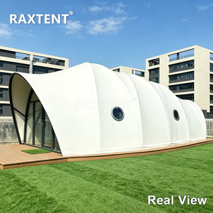Carpa de Glamping Safari RAXTENT con Forma de Capullo para Hotel o Resort Prefabricado - Product Image 1