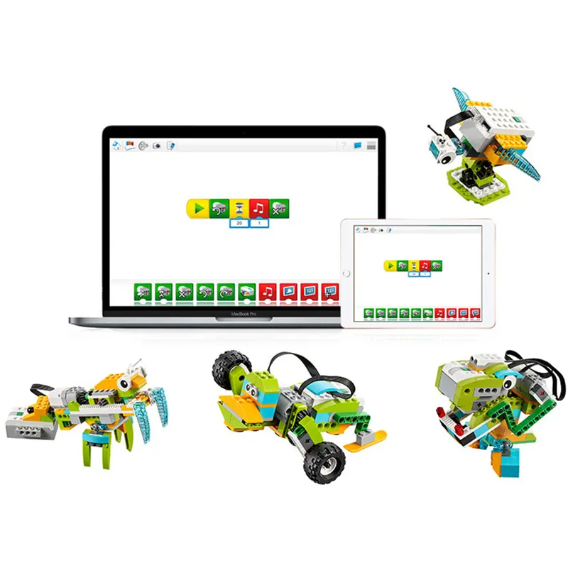 280Pcs Wedo 2.0 Core Set Robotics Khối Xây Dựng Đồ Chơi 45300 Wedo 2.0 Cho Trẻ Em