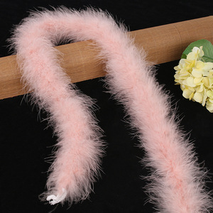 Boa en plumes <span class=keywords><strong>de</strong></span> marabout pour tenue <span class=keywords><strong>de</strong></span> mariage folklorique, spectacle <span class=keywords><strong>de</strong></span> fleurs <span class=keywords><strong>de</strong></span> printemps, style, gala caritatif, tenue parent-enfant, costume <span class=keywords><strong>de</strong></span> carnaval - Product Image 4