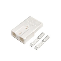 Conector de Batería para Carro de Golf ANKG de 50 Amperios con Desconexión Rápida, Seguro al Tacto, para Cable de Carga y Vehículos Eléctricos