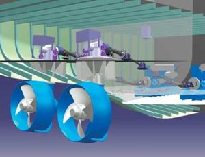 Propulsione azimutale marina personalizzata 220kw ~ 5500kw con E-Motor(Z-Drive) per il rimorchiatore Harbour - Product Image 4