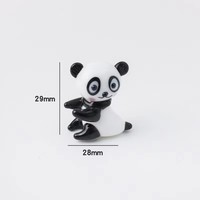 Lámpara Creativa de Panda, Adorno de Vidrio, Decoración de Dibujos Animados para el Hogar, Estudio, Computadora, Dormitorio, Regalo, Decoración para Coche