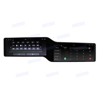 Autoradio Android 24 pouces avec lecteur DVD, écran portable sans fil pour Benz GLC Classe C, écrans doubles 2015-2022