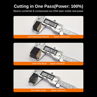 Nouvelle Arrivée 2026 - Meilleure Vente : Machine de Gravure Laser à Diode de Bureau 20W 4080 pour Acrylique, Bois, Cuir, Verre