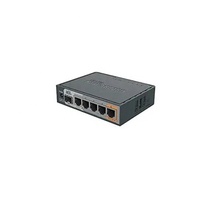 Routeur Gigabit Ethernet Mikrotik HEX S RB760iGS à 8 Ports pour les Emplacements Ne Nécessitant Pas de Connectivité Sans Fil