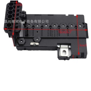 Caja de fusibles de batería de coche 180937550A 6R0937548C para Volkswagen Polo, portafusibles metálico - Product Image 2