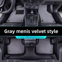 Tapis de sol de voiture en TPE tout usage OLIVER, compatibles avec Baojun E6, résistants à l'usure, écologiques, spécialement conçus pour l'intérieur