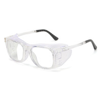 Nouvelles lunettes de protection surdimensionnées pour adultes, avec monture TR, en silicone souple, anti-pollen, coupe-vent et anti-lumière bleue