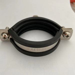 Großhandel Metall verstellbare Rohrs chellen Schlauch klemme Aufhänger Rohrs chelle - Product Image 2