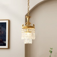 Lampes suspendues LED modernes, lampes suspendues en laiton, chambre à coucher, salle à manger, lampes suspendues réglables en hauteur