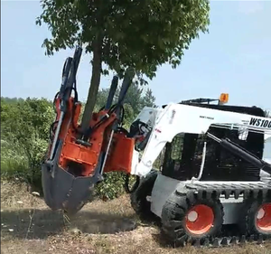 Transplanteur d'arbres hydraulique professionnel d'usine, avec lames en acier haute résistance, machine de creusement d'arbres pour pépinières agricoles à haute efficacité - Product Image 1