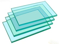 Verre flotté transparent trempé de 8 mm de haute qualité, qualité automobile, pour bâtiment industriel, avec design de modèle 3D, vente en gros usine