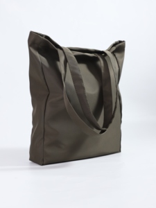 Bolsas de lona en blanco personalizadas promocionales ecológicas Gahumi, bolsa de compras de nailon liso para ir de compras - Product Image 3