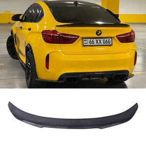 สปอยเลอร์หลังทรง PSM วัสดุคาร์บอนลายรังผึ้งแท้ สำหรับ F16/X6M F86 ปี 2014-2019 - Product Image 2