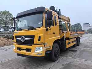 Camion de dépannage Sanhuan à moteur diesel, transmission manuelle, norme Euro 3, état neuf, <span class=keywords><strong>prix</strong></span> bas, véhicule à garde-corps à fond plat - Product Image 3