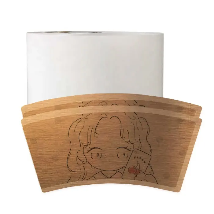 स्टॉक उपलब्ध डिस्पोजेबल कुंवारी लकड़ी लुगदी पीई लेपित बोर्ड के लिए पेपर कप