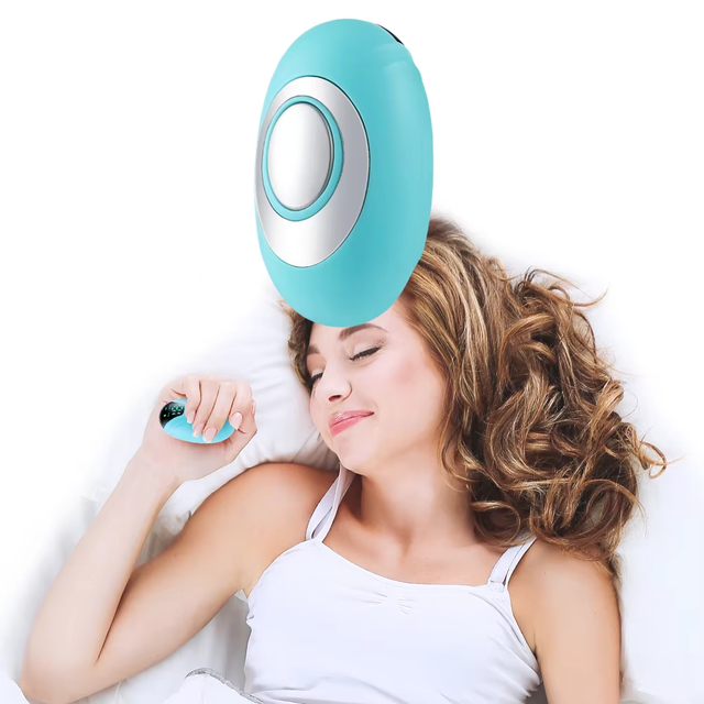 Portable Micro Current Sleep Device Intelligent Stress Relief Handheld Sleep Aid Device for Insomnia Anxiety
