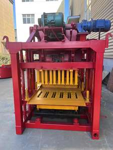 Mesin pembuat Blok 5 hingga <span class=keywords><strong>9</strong></span> inci dan mesin pembuat bata Kaidong QT4-28 mesin blok bangunan - Product Image 4