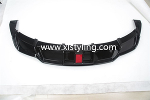 Supply Modification Rear Lower Lip Glossy Black Rear Bumper Lip <strong>Diffuser</strong> With Led for Tesla <strong>Model</strong> <strong>3</strong> 2017-2023 - Product Image 6