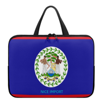 Sac pour ordinateur portable Yap Flag, étui fin et étanche pour ordinateur portable avec fermeture éclair de qualité supérieure, sac portable pour tablette