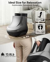 Masseur à compression par pression d'air pour la circulation et la relaxation, machine de massage Shiatsu pour les pieds et les mollets